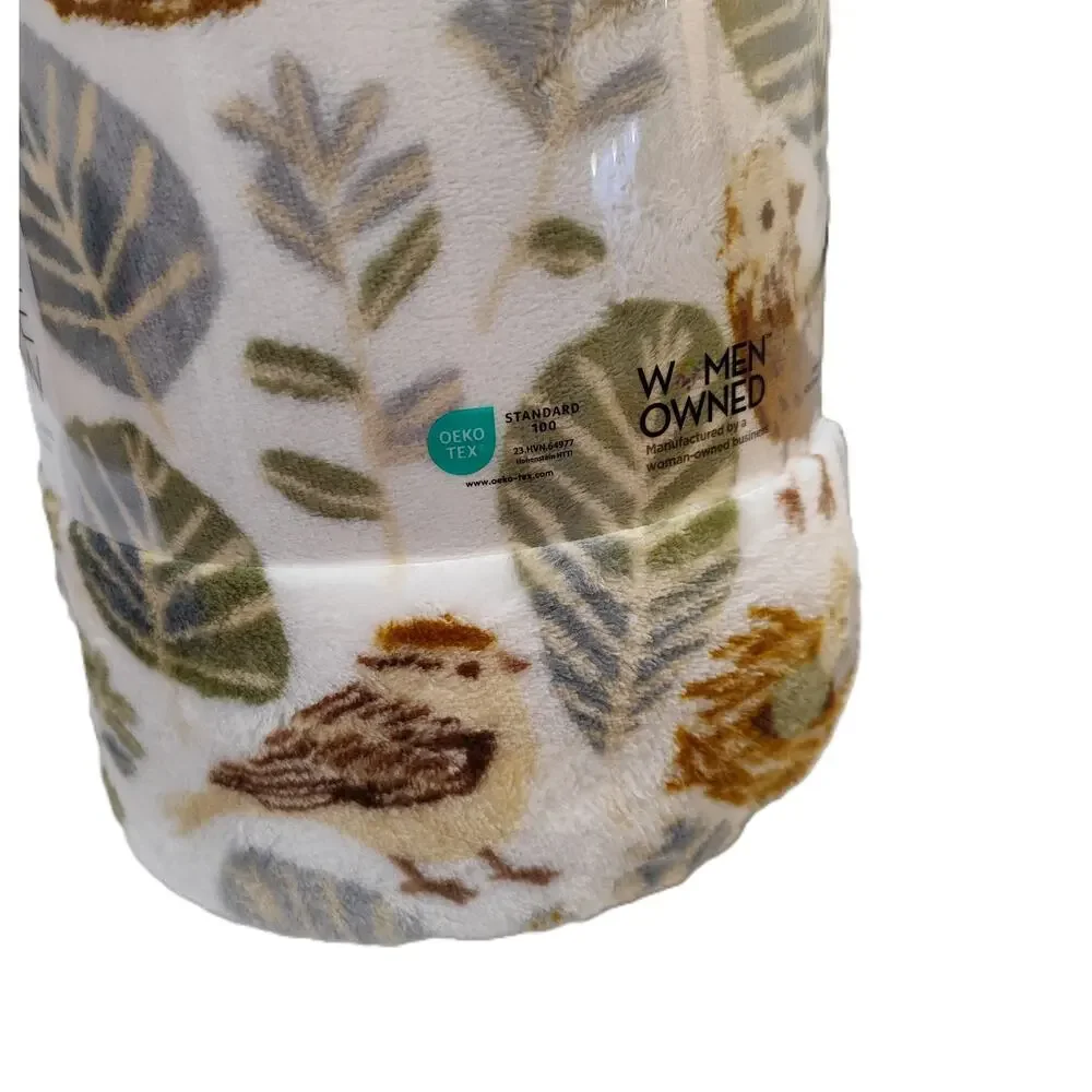 The Big One Birds Oversized Supersoft Plush Throw
